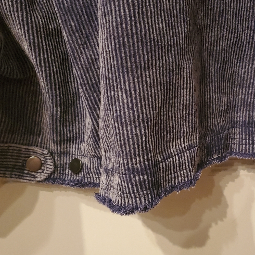 POL Navy Corduroy Jacket - Picture 10 of 11